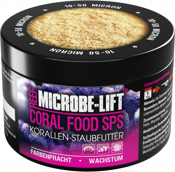 Coral Food SPS - SPS Staubfutter 150ml (50g)