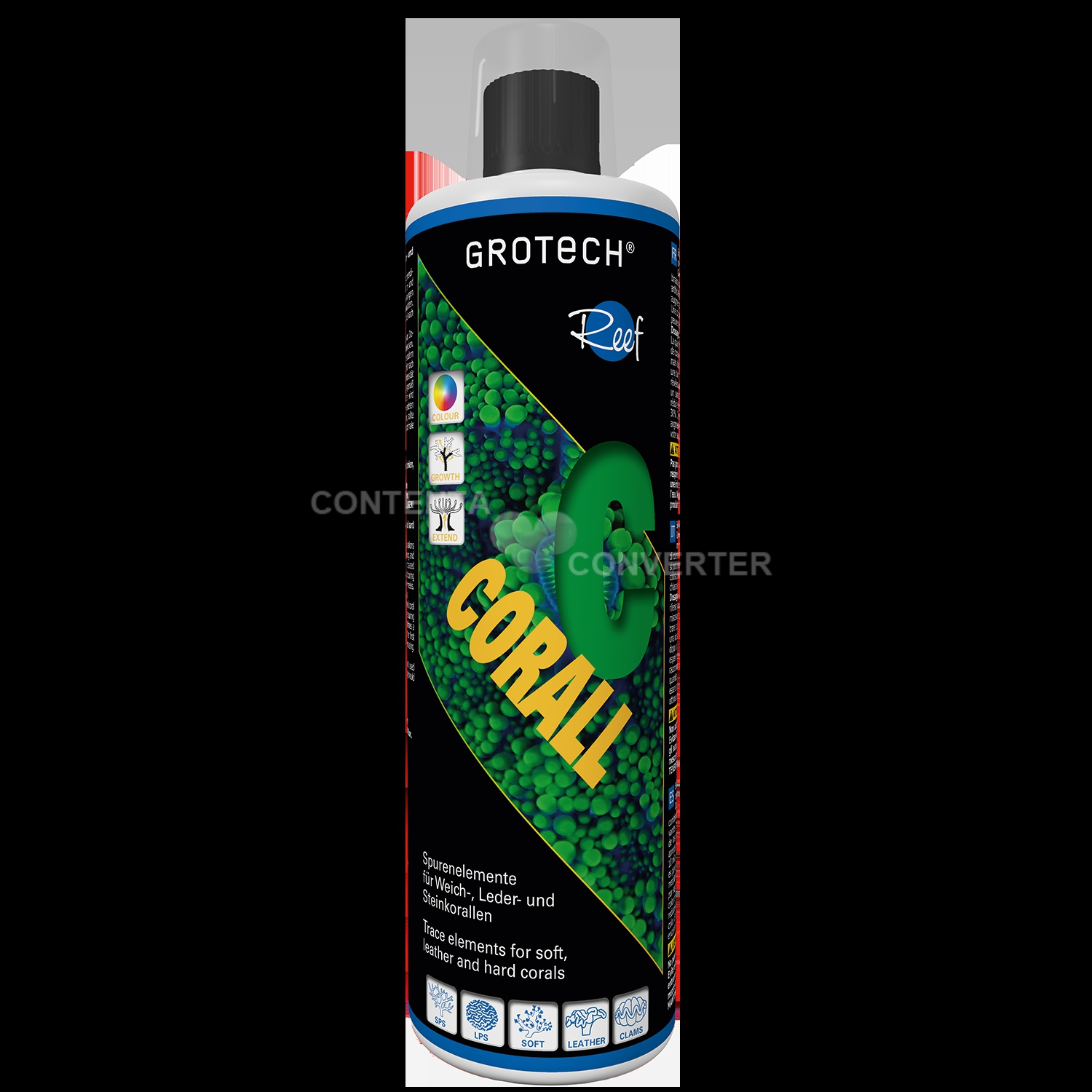 Grotech Corall C 1000ml - Spurenelemente Für Meerwasser Korallen Aquarium