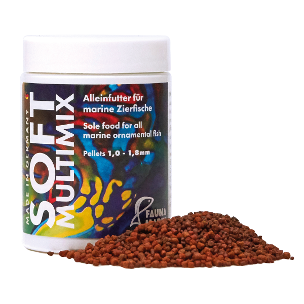Soft Multi Mix 250ml - Can of feed mix for all ornamental fish