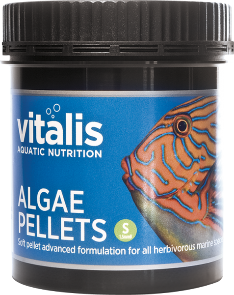 Pellets de algas (S) 1.5mm 300g - Pellets de algas de agua de mar S