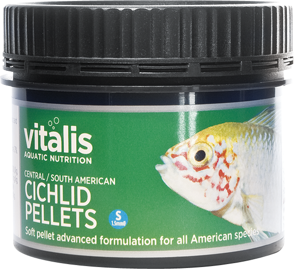 Sth American Cichlid Pellet (S) 1,5 mm 1,8 kg - Cichlids Central / South America Pellets S