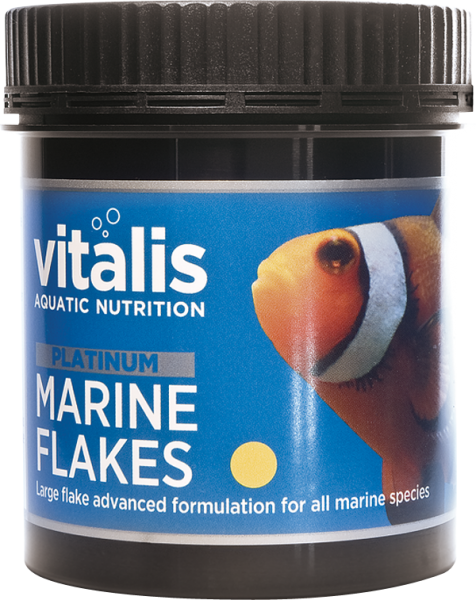 Platinum Marine Flakes 200g - Premium seawater flake food