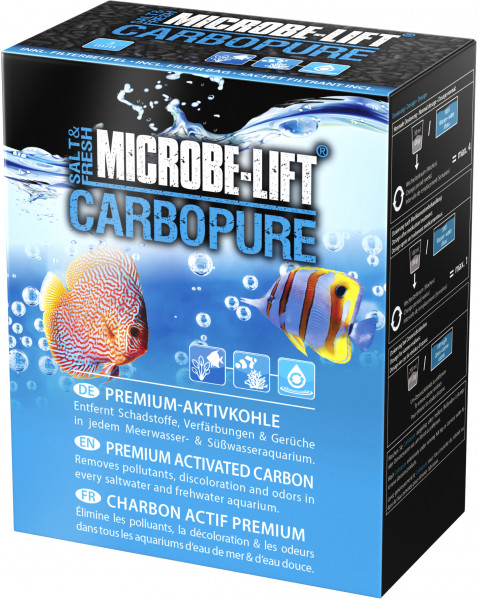 Carbopure (activated carbon) (1000 ml. / 486 g)