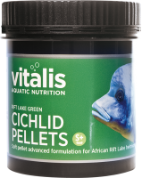 Rift Cichlid Pellets - Grøn (S +) 4mm 1,8 kg - Malawi / Tanganika Cichlid Pellets S + Green
