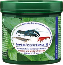 Naturefood Sticks for crabs M 140g - and for crabs