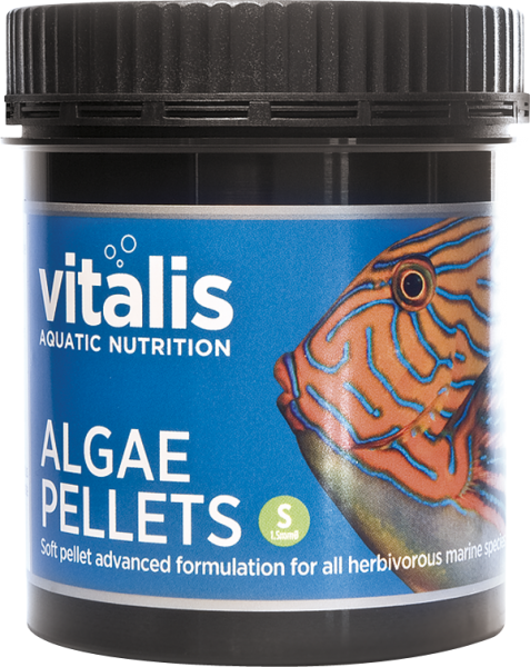 Algepellets (S) 1,5 mm 120g - Havvands algerpiller P