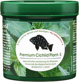 Naturefood Premium Cichlid Plant S 95g