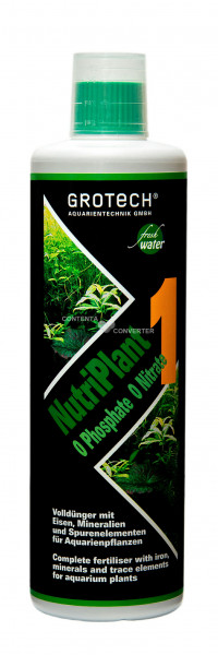 NutriPlant 1 500ml aquarium plant fertilizer