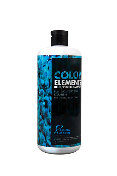 Complejo de elementos de color azul púrpura 250ml - para corales de color azul brillante