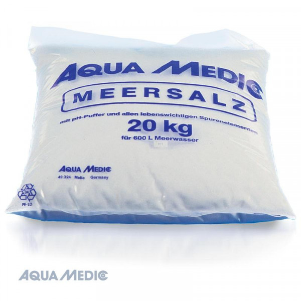 Sal marina Aqua Medic, bolsa de 20 kg.